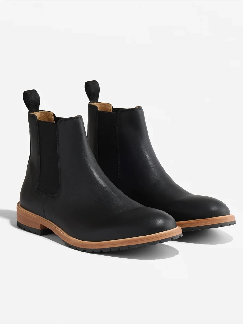 NISOLO Marco Everyday Chelsea Boot Men's Black Size 10.5